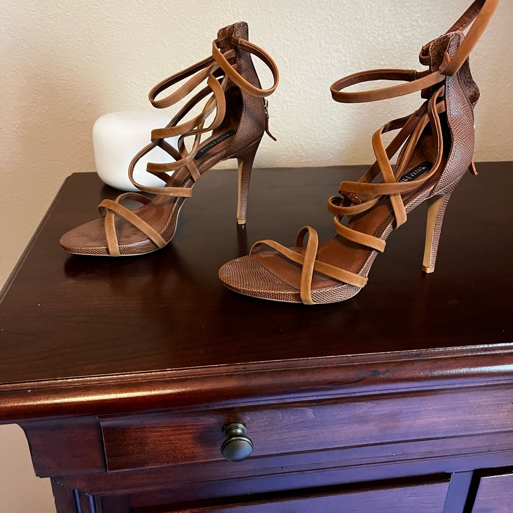White House Black Market Brown Heels